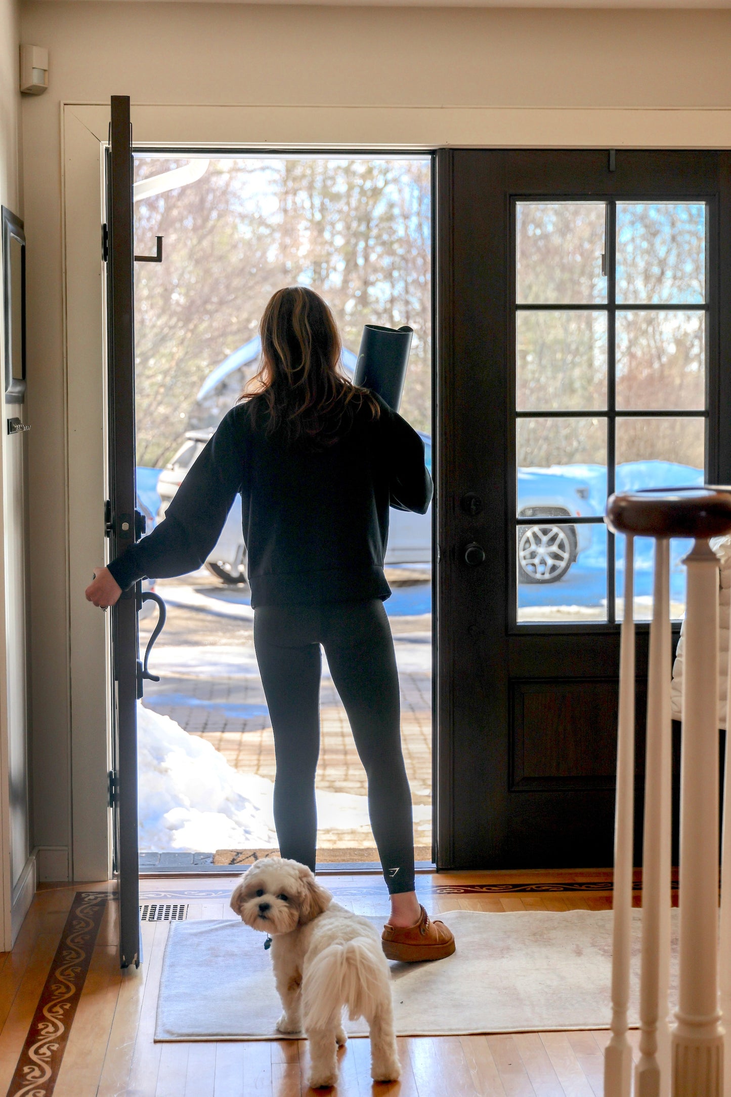 Over-the-Door Yoga Mat Hanger